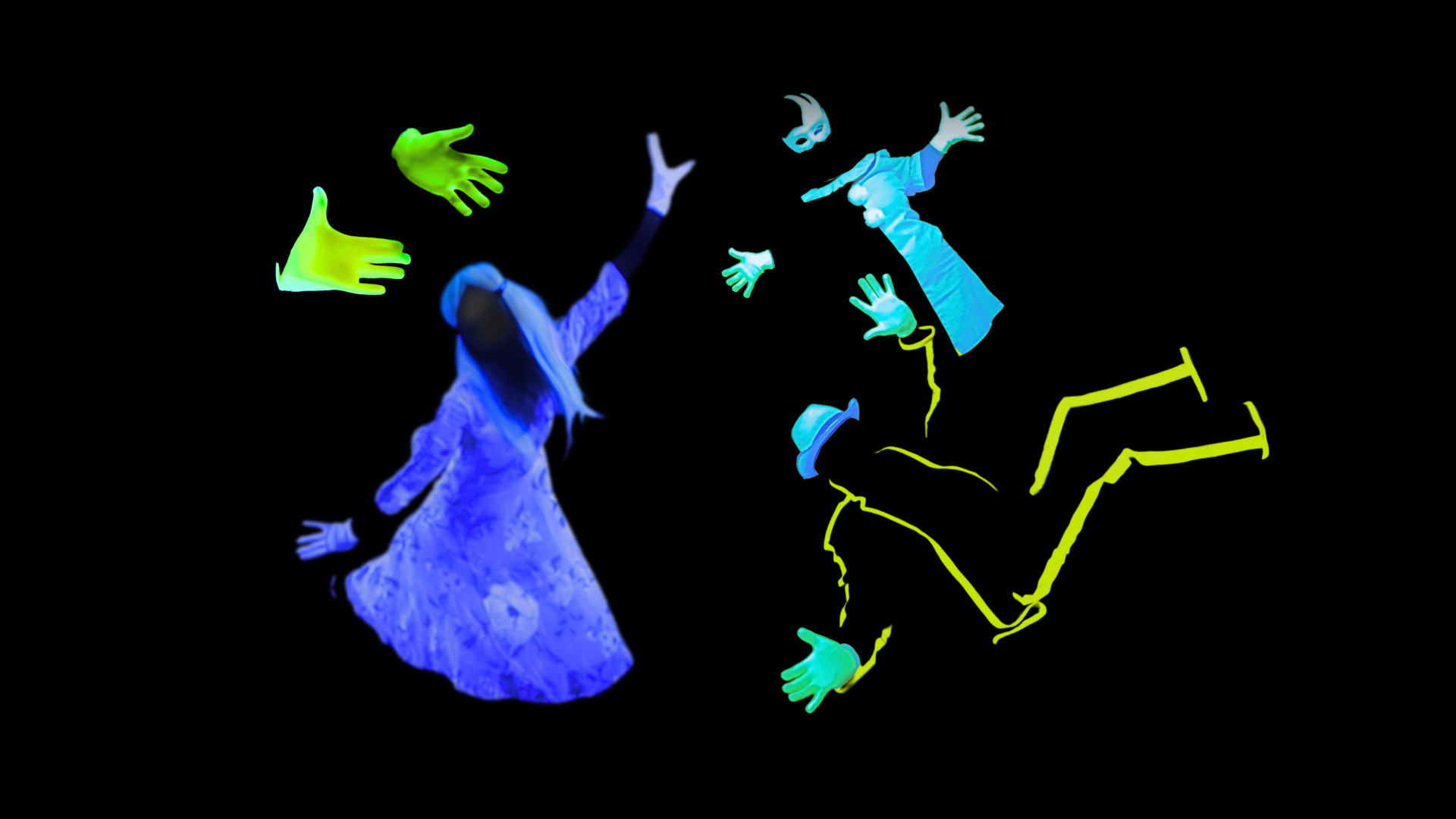 HILT black light theatre - from the shows