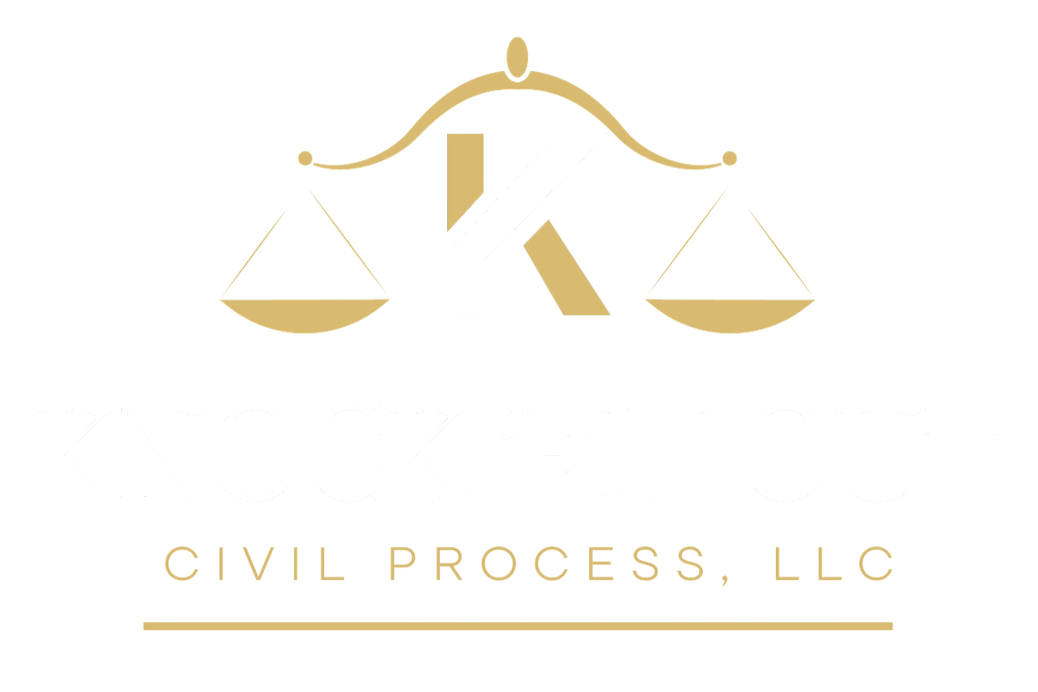 A logo for a law firm called civil process llc