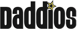 A logo for a company called daddies with a star in the middle.