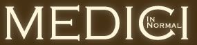 A sign that says medici in normal on it