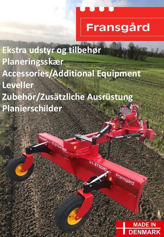 Eine Werbung für Fransgard-Ausrüstung aus Dänemark