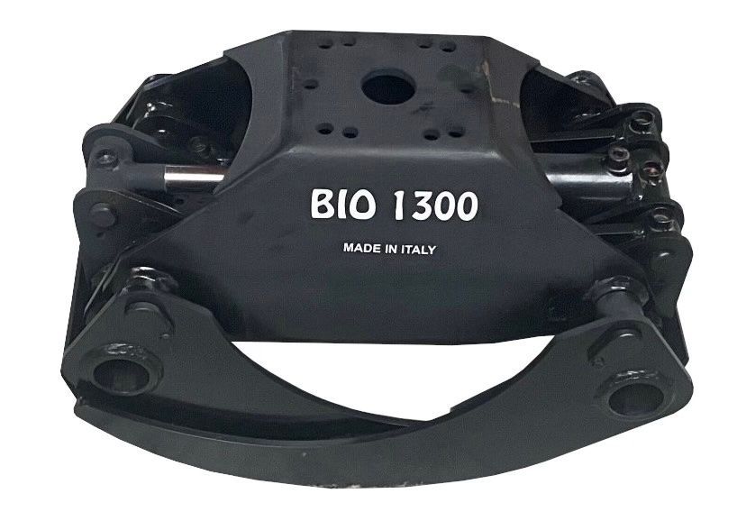 Ein schwarzes Objekt mit der Aufschrift „Bio 1300 Made in Italy“