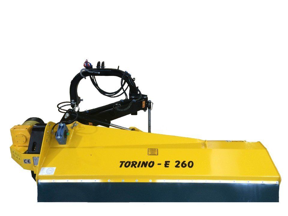 Eine gelbe Maschine mit dem Wort Torino darauf