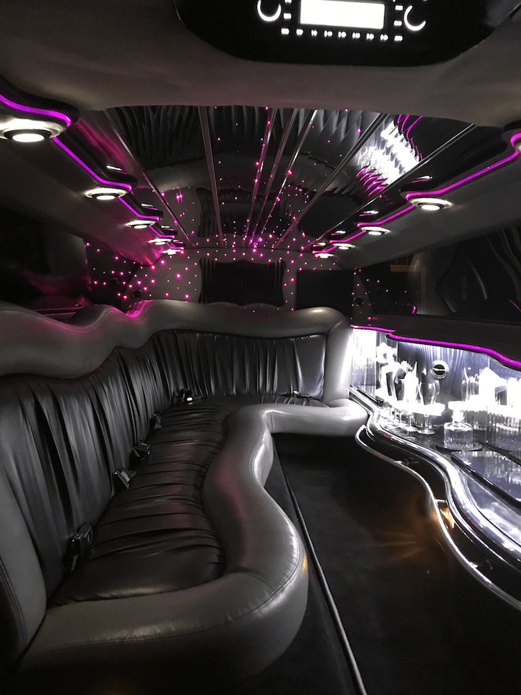 chrysler limousine rental interior