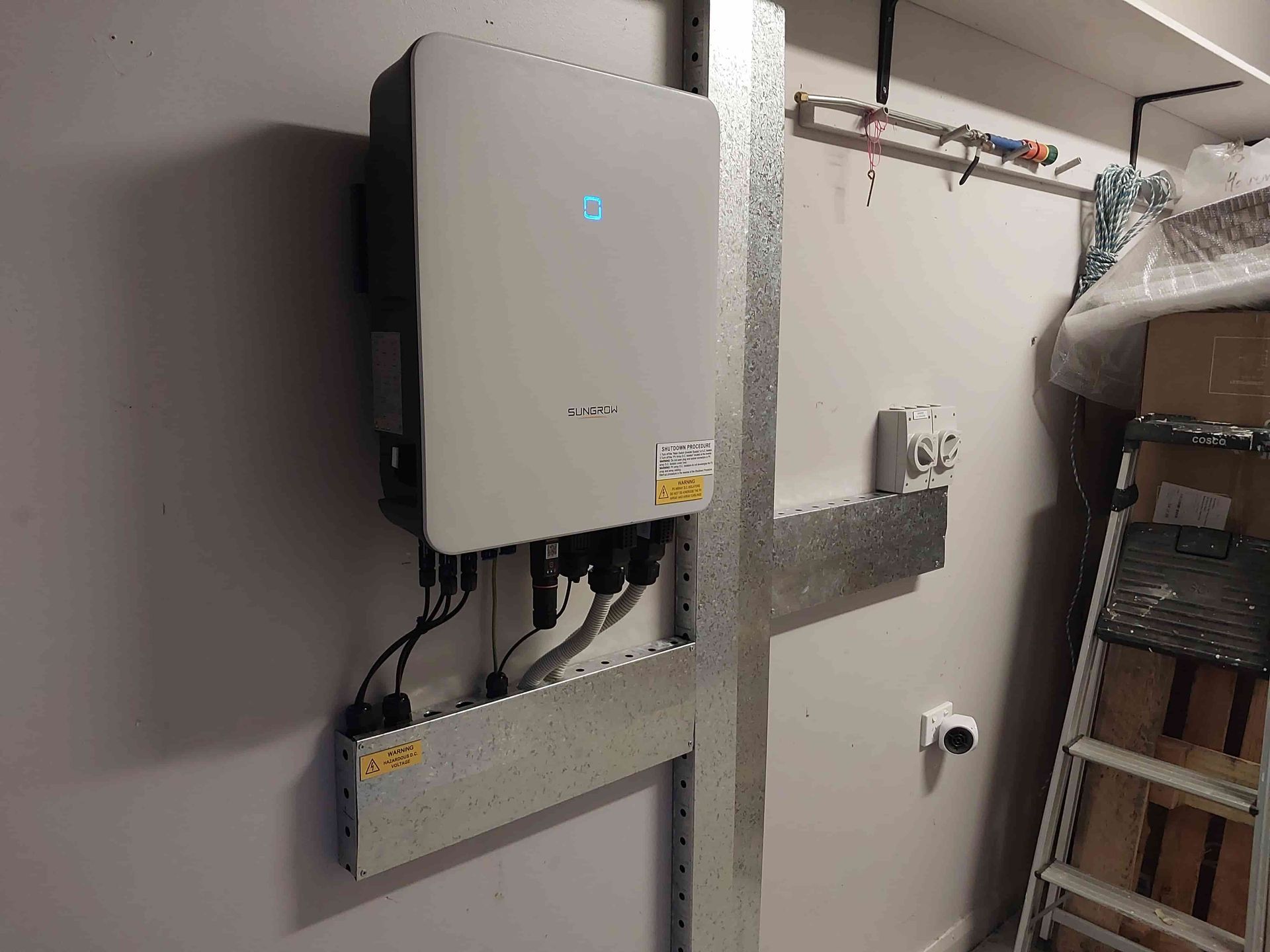 A White Box is Hanging on a White Wall — AitkenTech in Narooma, NSW