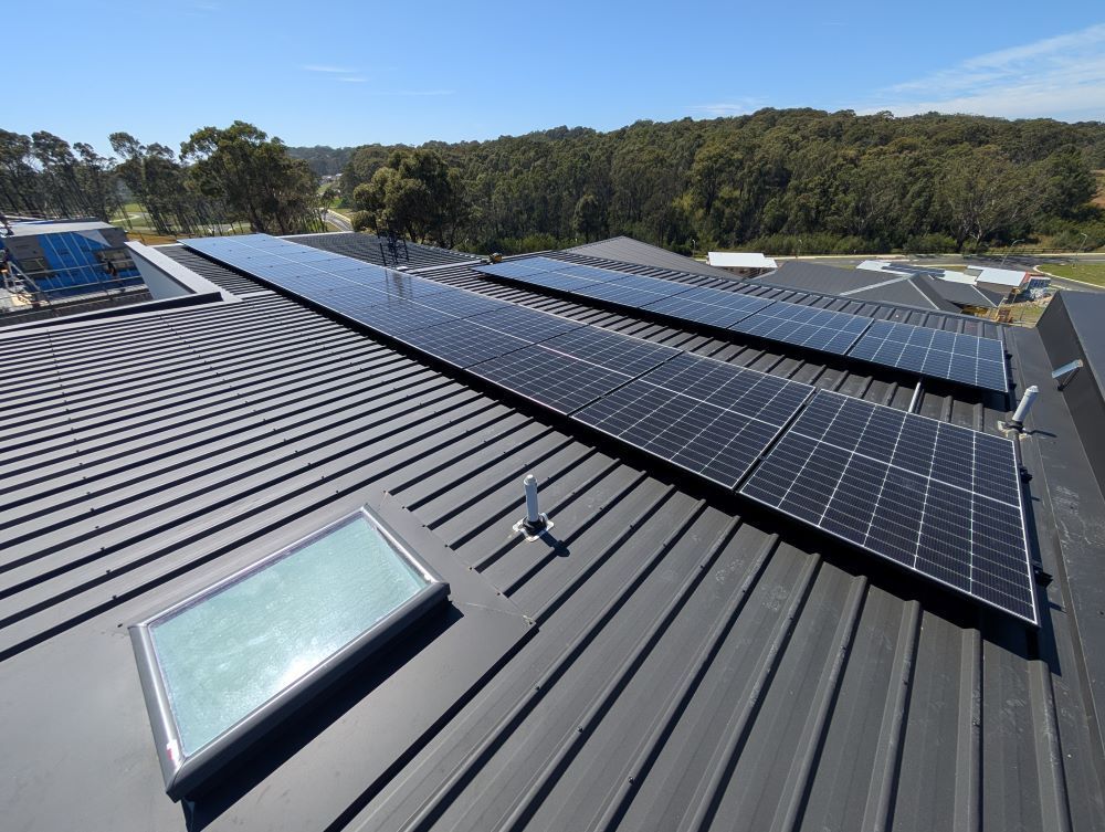 A Roof With Solar Panels — AitkenTech in Bermagui, NSW