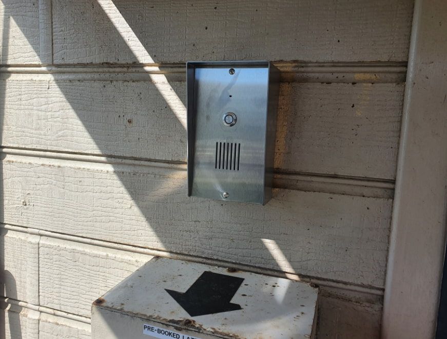 Two Cameras Are Mounted on a Wooden Pole Under a Roof — AitkenTech in Bermagui, NSW
