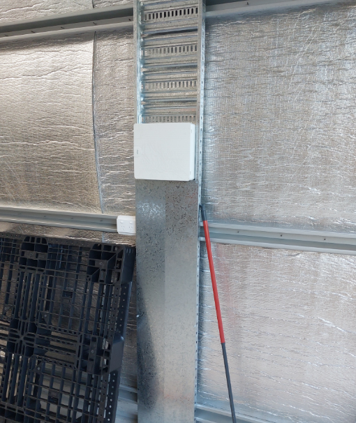 A Metal Pole With a White Box on Top of It — AitkenTech in Moruya, NSW