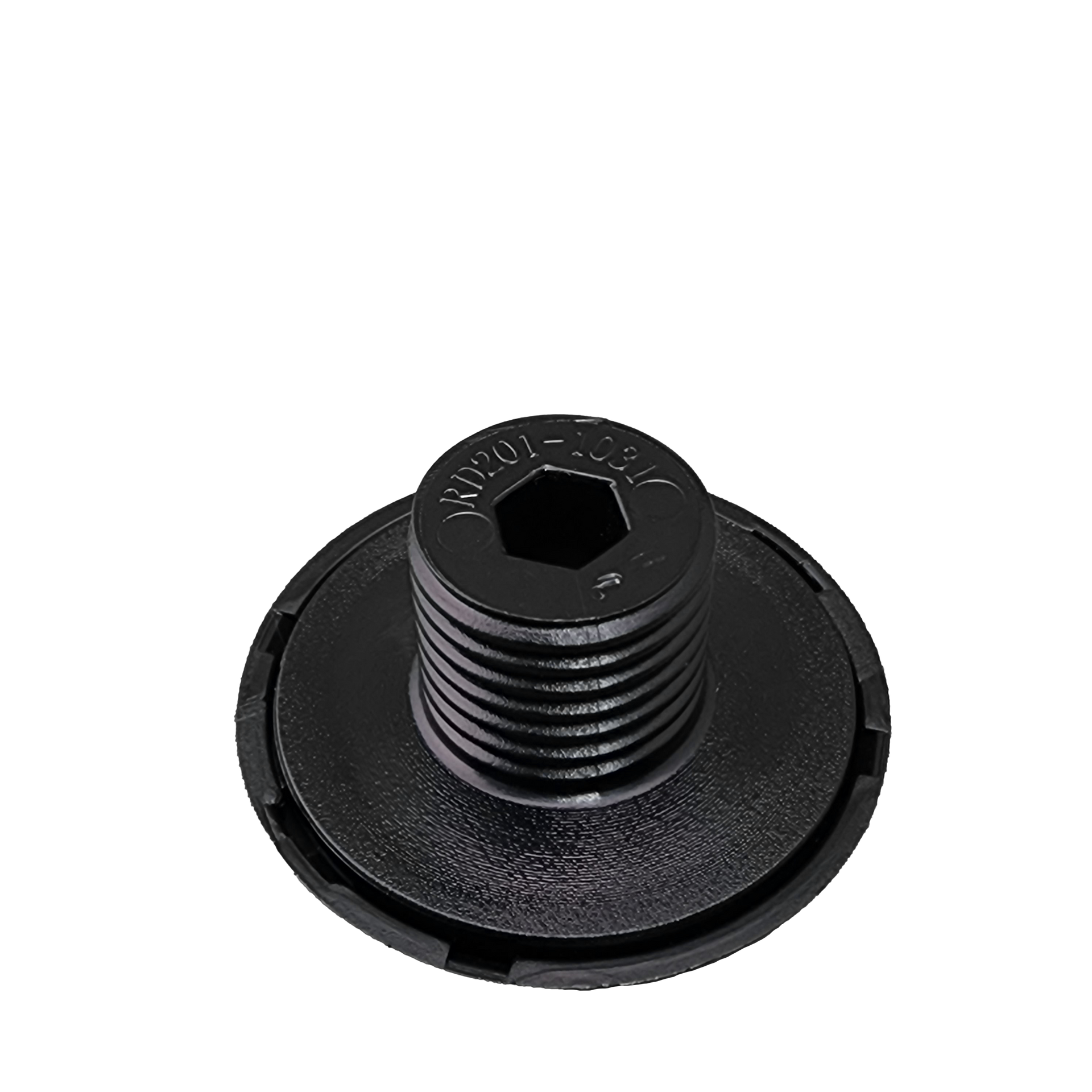 A black directional jet insert