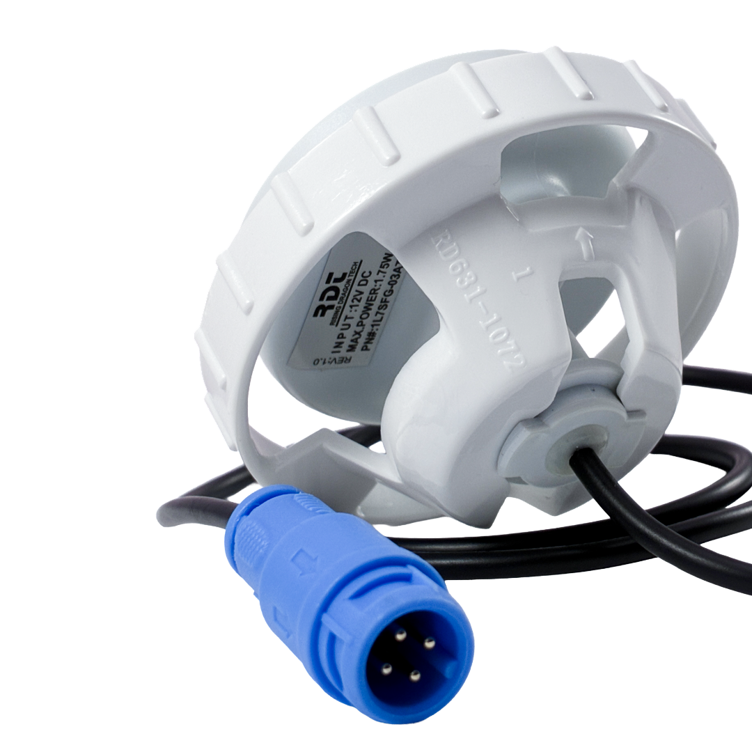 RGB Main Spa Light Replacement | Evolution Plus Series 4-Wire Hot Tub LED Light | Rising Dragon 1L7SFG-03ATL