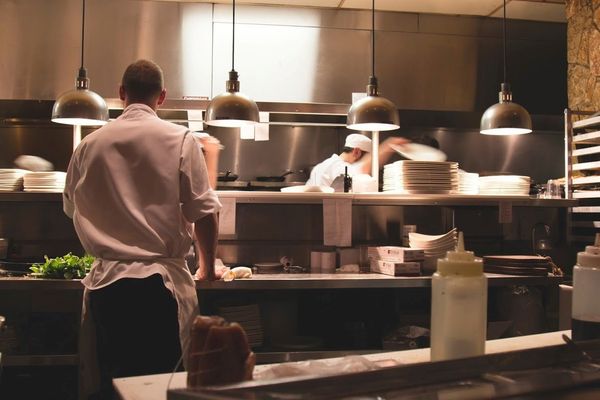 Chef Preparing Food in Kitchen — Phoenix, AZ — Phoenix Access Control