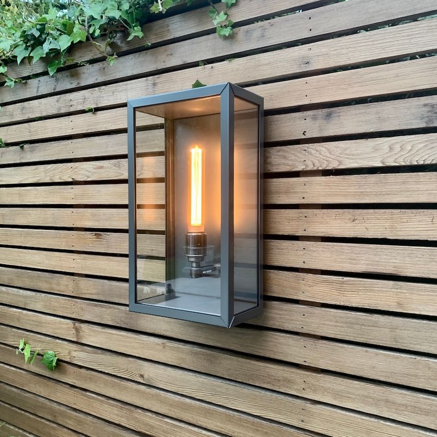 Chelsea Wall Light Large in Pewter