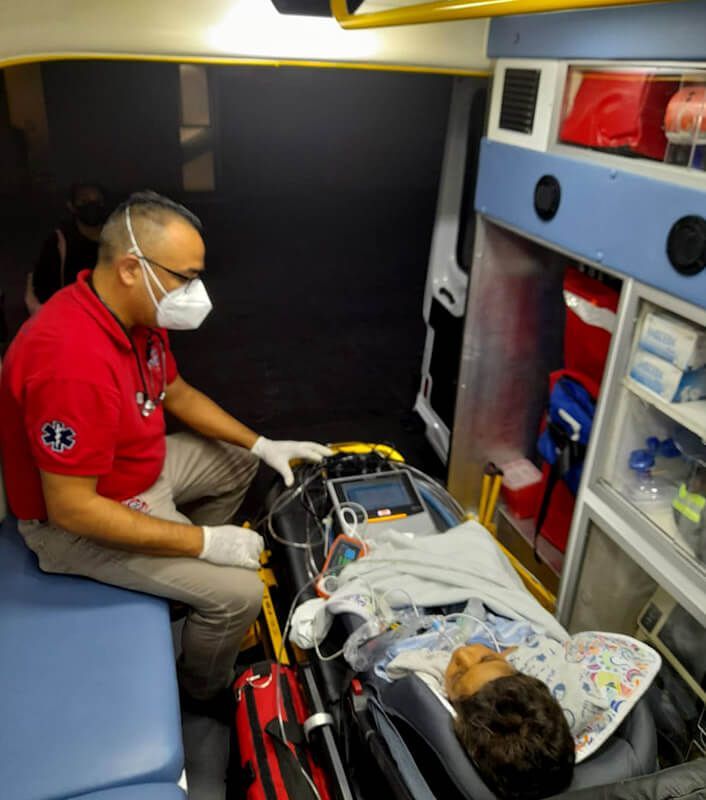VIVE URGENCIAS MÉDICAS - Traslado de Infantes
