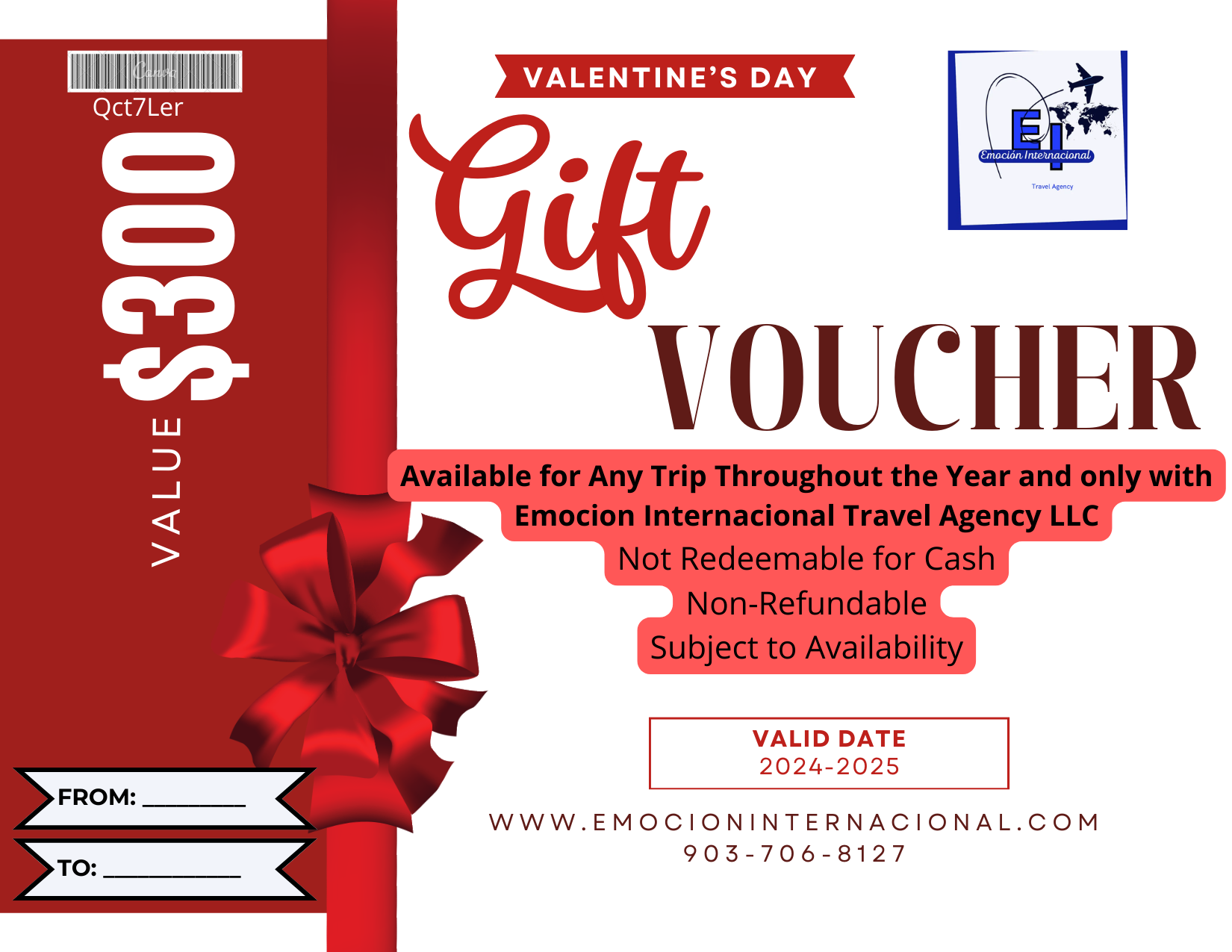 GIFT CERTIFICATES VD300