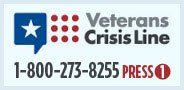 Veteran's Criss Line 1-800-273-8255