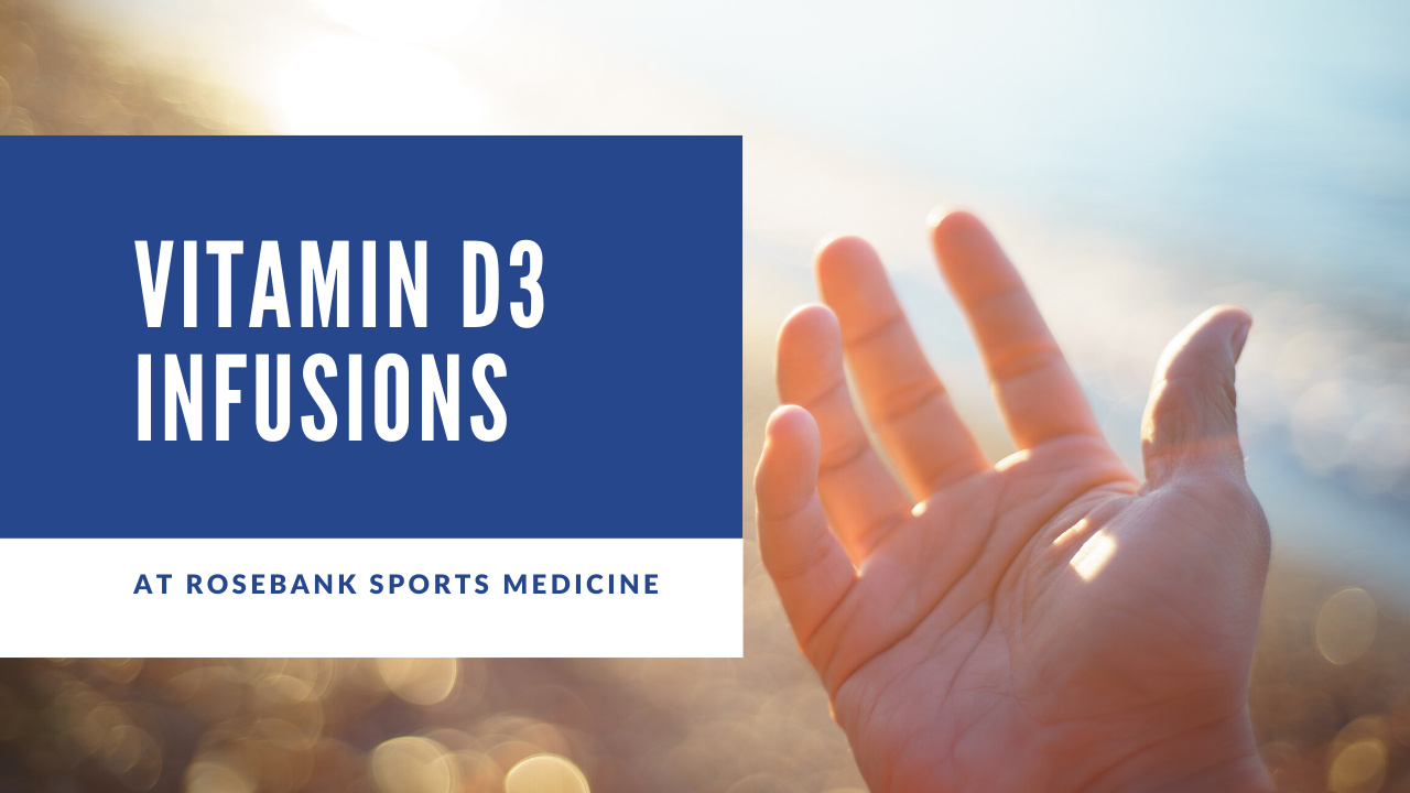 Vitamin D3 Infusions at Rosebank Sports Medicine