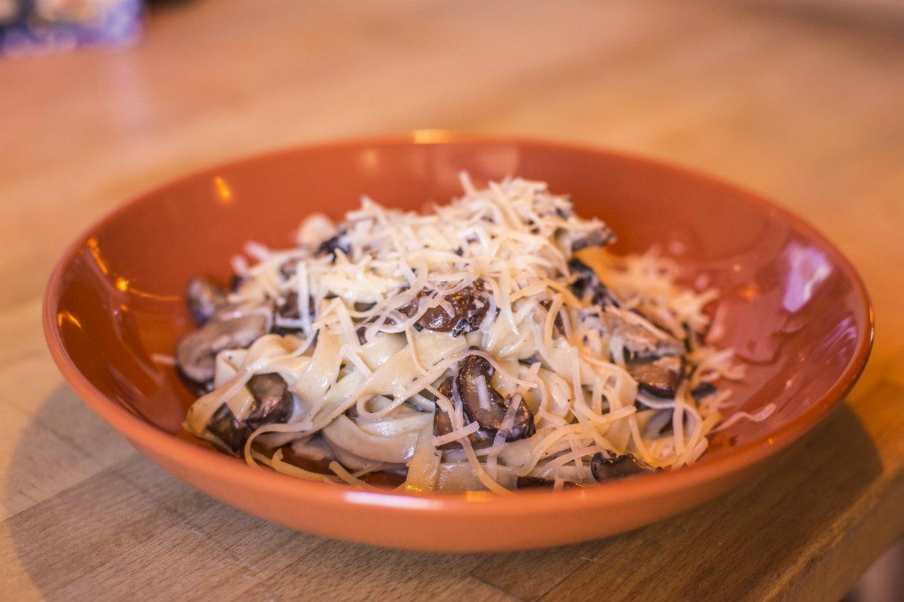 Closeup of Pappardelle — Hallandale Beach, FL — Il Mercato Cafe & Wine Bar