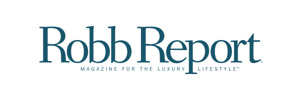 The logo for robb report magazine for the luxury lifestyle