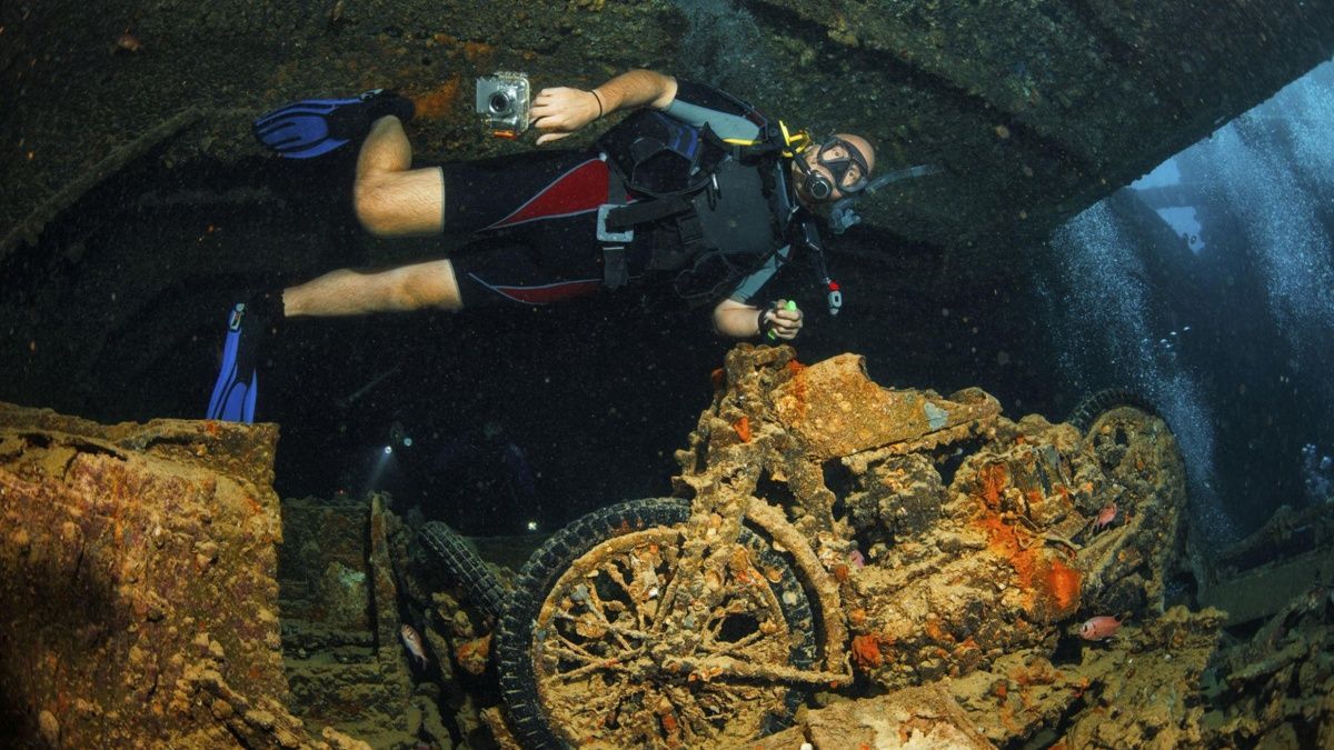 The SS Thistlegorm Wreck