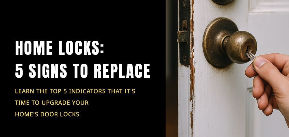 5 Signs It’s Time to Replace Your Home Door Locks