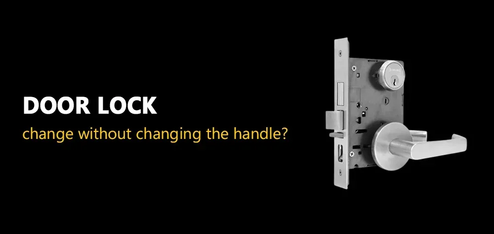 Can you change your lock without changing the handle?