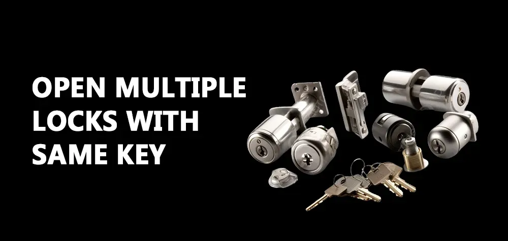 How To Open Multiple Locks With The Same Key