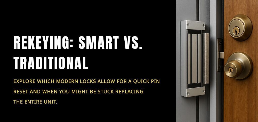 Can You Rekey Smart Locks or Only Traditional Ones?