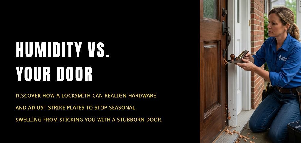 Can a Locksmith Fix a Door That Swells in Humidity?