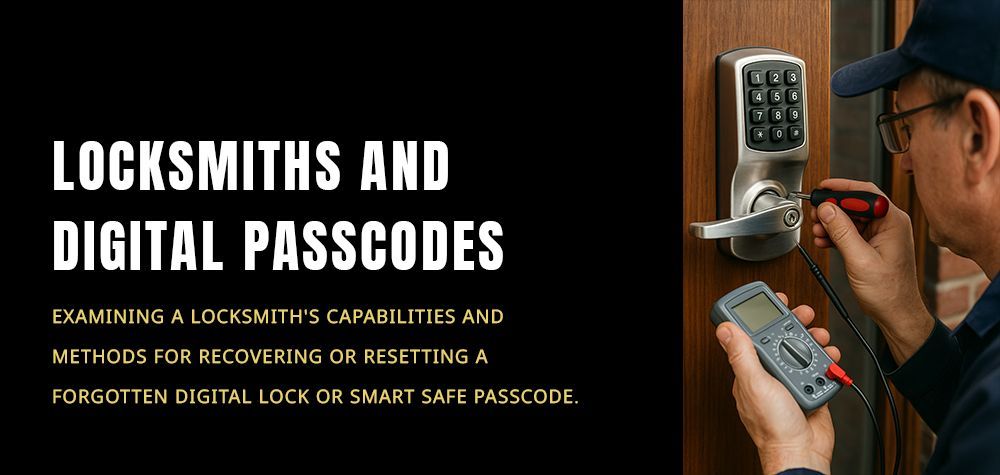 Can a Locksmith Recover a Lost Digital Lock Passcode?