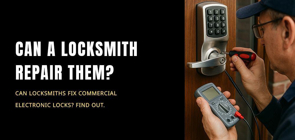 Can a Locksmith Repair Electronic Locks in Commercial Buildings