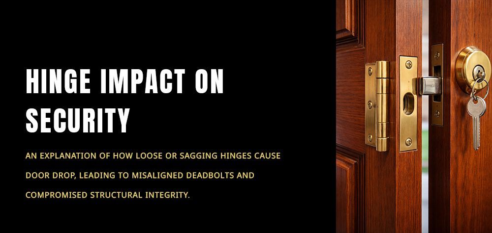 How Door Hinges Impact Lock Alignment and Security