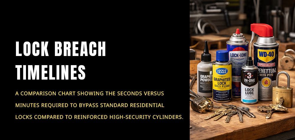 How Much Time Burglars Spend on Different Lock Types