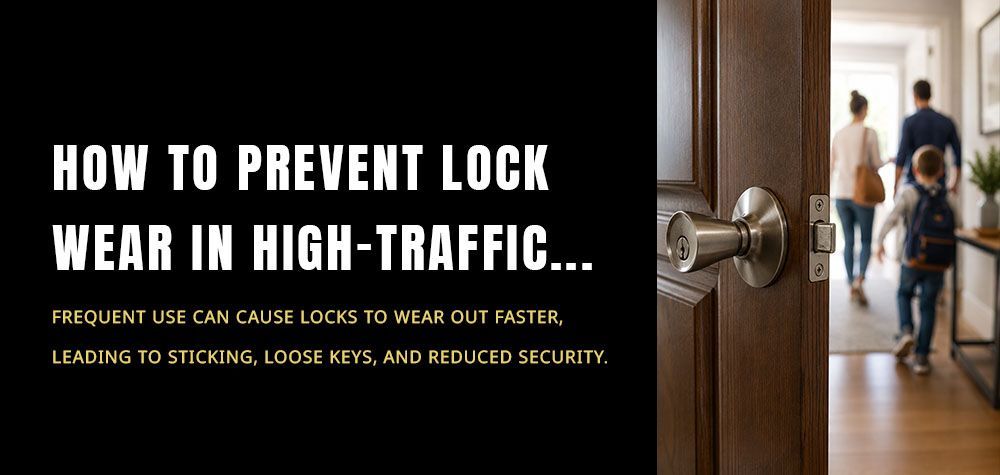 How to Prevent Lock Wear in High-Traffic Homes