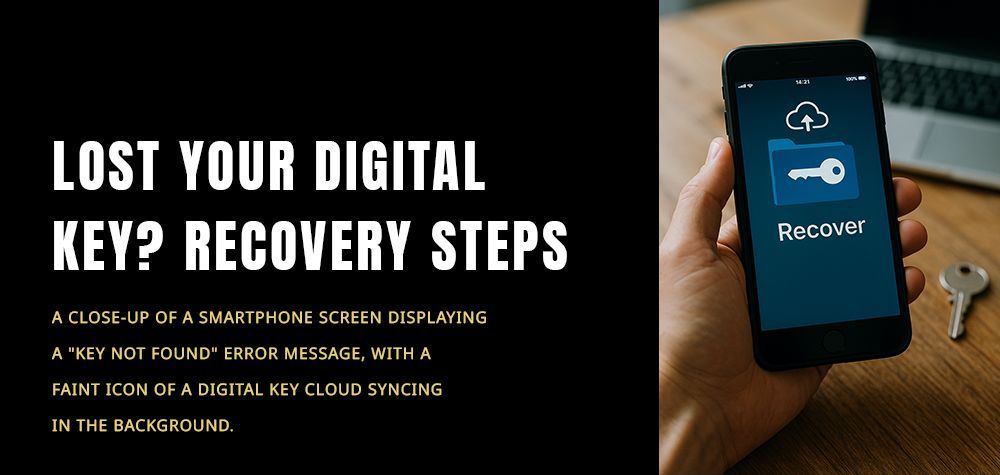 How to Recover a Lost Digital Key Stored in Your Phone