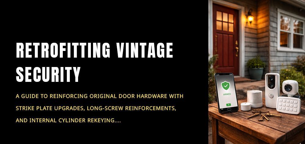 How to Secure Older Homes Without Replacing Every Lock