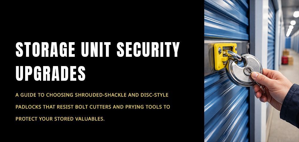 How to Secure Storage Units With Better Lock Choices