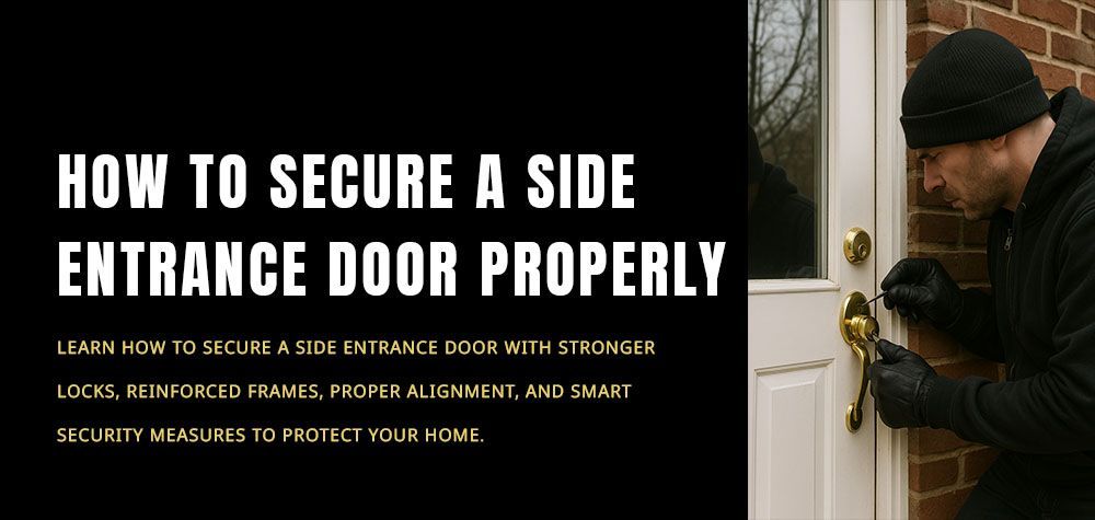 How to Secure a Side Entrance Door Properly