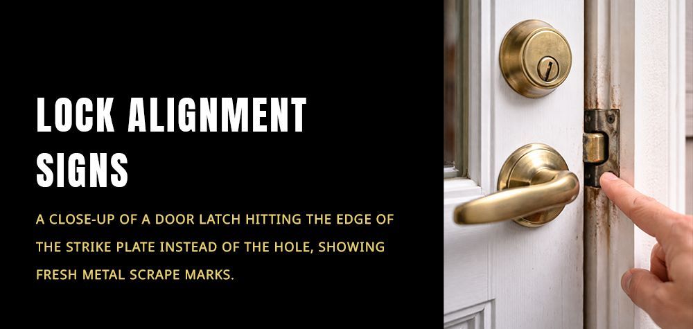 How to Tell If Your Lock Is Misaligned or Failing