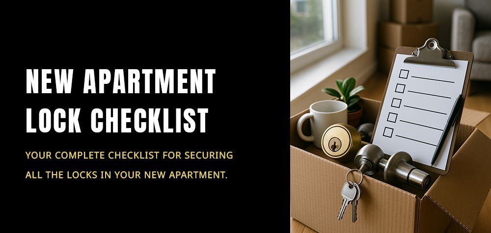 Moving Into a New Apartment? Here's Your Complete Lock Checklist