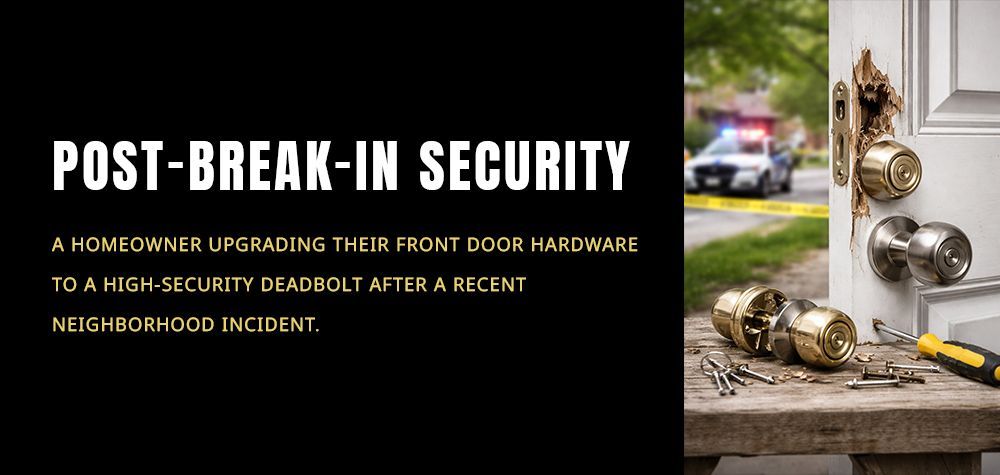 Should You Upgrade Locks After a Neighborhood Break-In?
