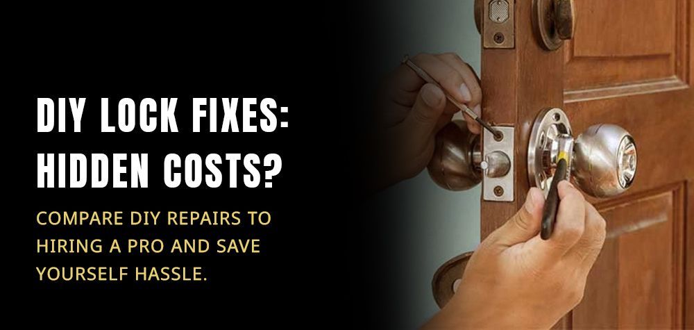 The Hidden Costs of DIY Lock Fixes vs. Hiring a Pro