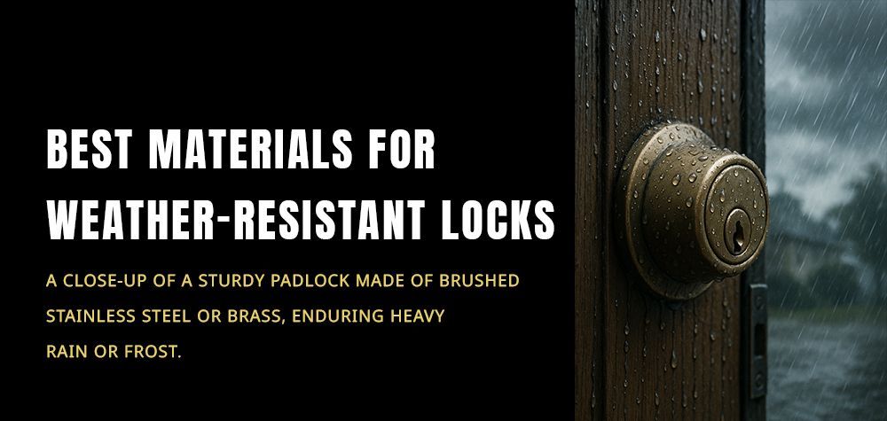 What Materials Are Best for Weather-Resistant Exterior Locks
