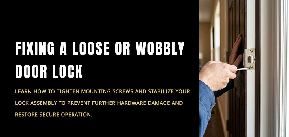 What to Do If Your Door Lock Moves Slightly When Turning the Key