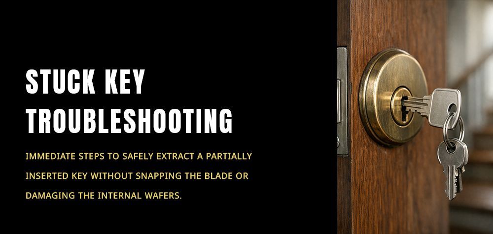 What to Do If Your Key Gets Stuck Only Halfway in the Lock