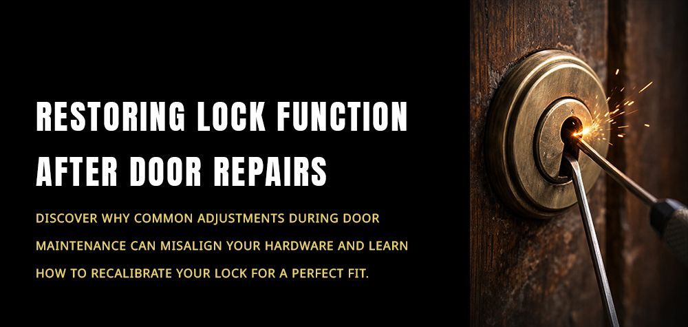 What to Do If Your Lock Stops Working After Door Repairs