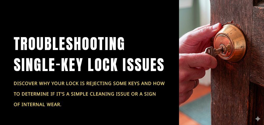 What to Do If Your Lock Works Only With One Specific Key