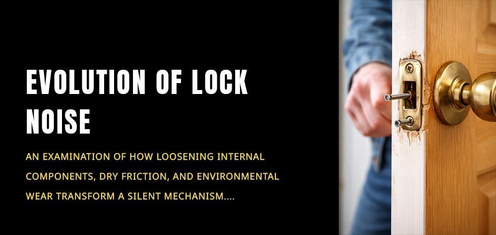 Why Door Locks Get Noisy Over Time
