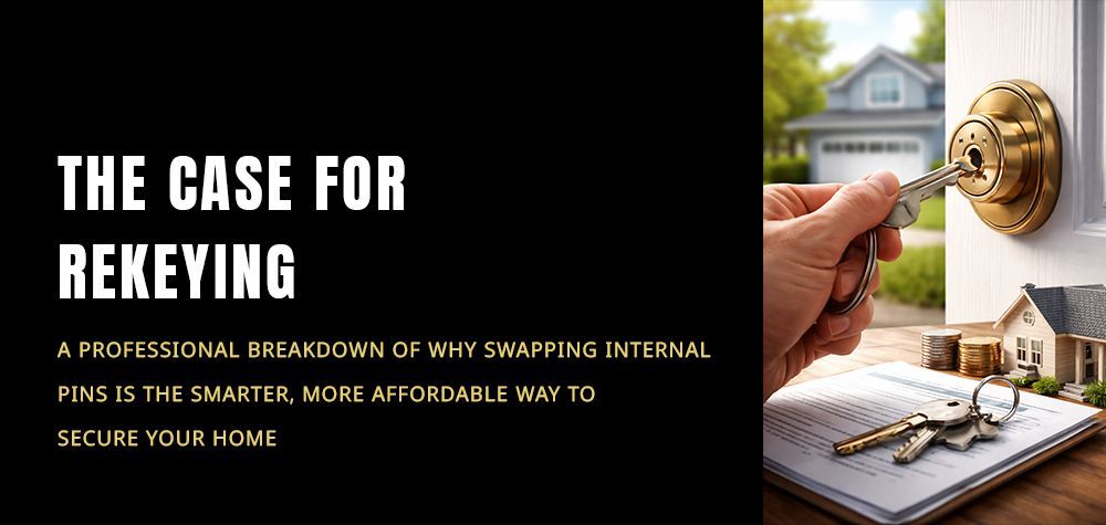 Why Locksmiths Recommend Rekeying Over Lock Replacement (Sometimes)