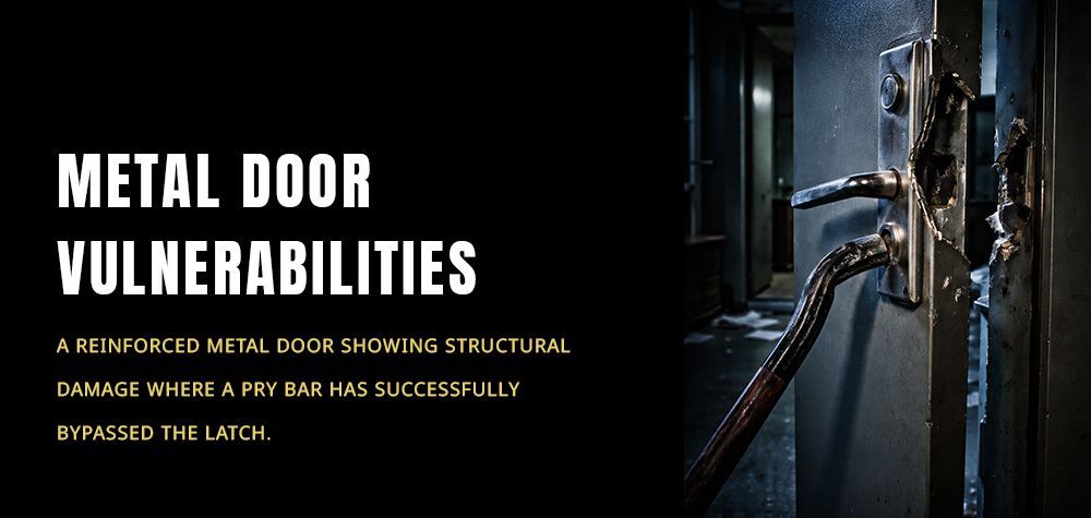 Why Metal Doors Still Get Broken Into