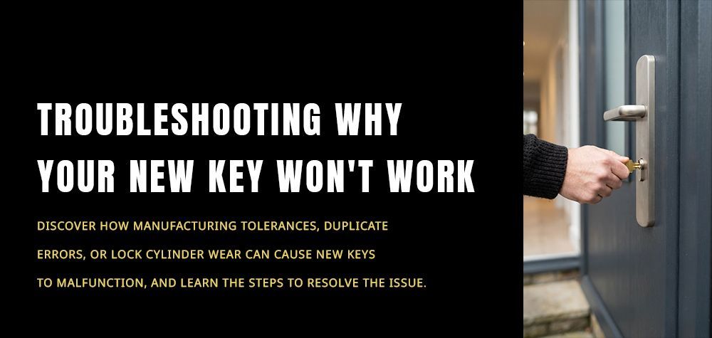 Why New Keys Sometimes Don't Work Properly